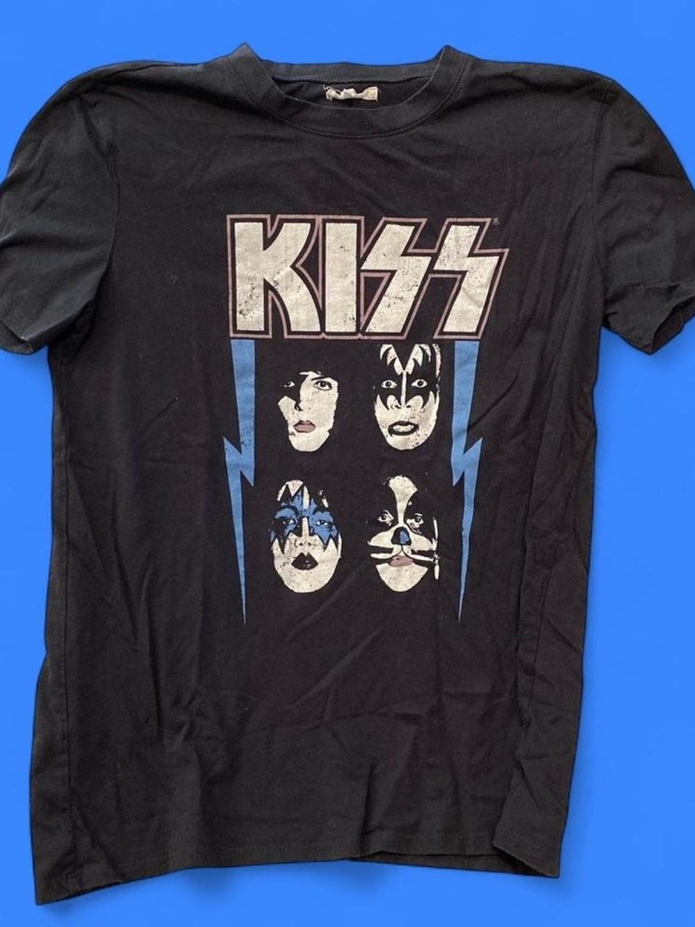 Maurices Black KISS Graphic Short Sleeve Tee